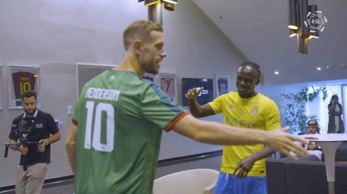 VIDEO | Hendo and Mane meet each other again in Saudi. What a friendship!