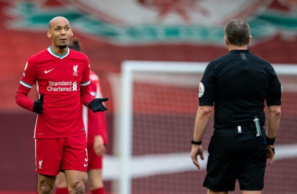 Referee for Liverpool v Fulham branded “joke” who can’t wait to be involved