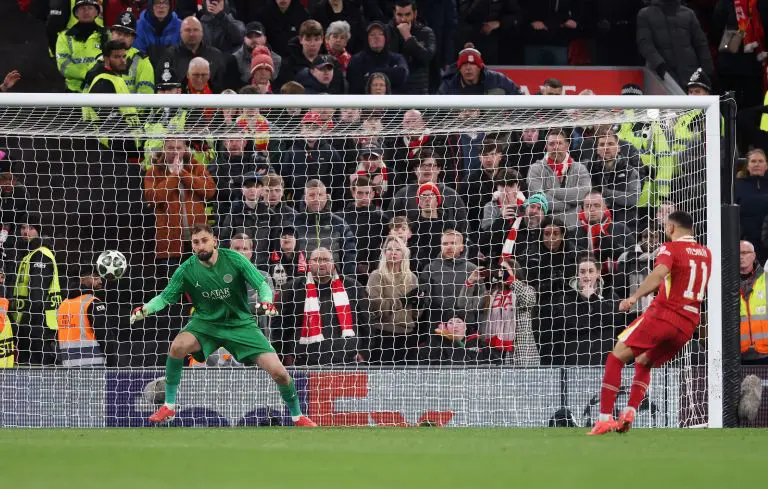 Mo Salah in tears after penalty heartbreak