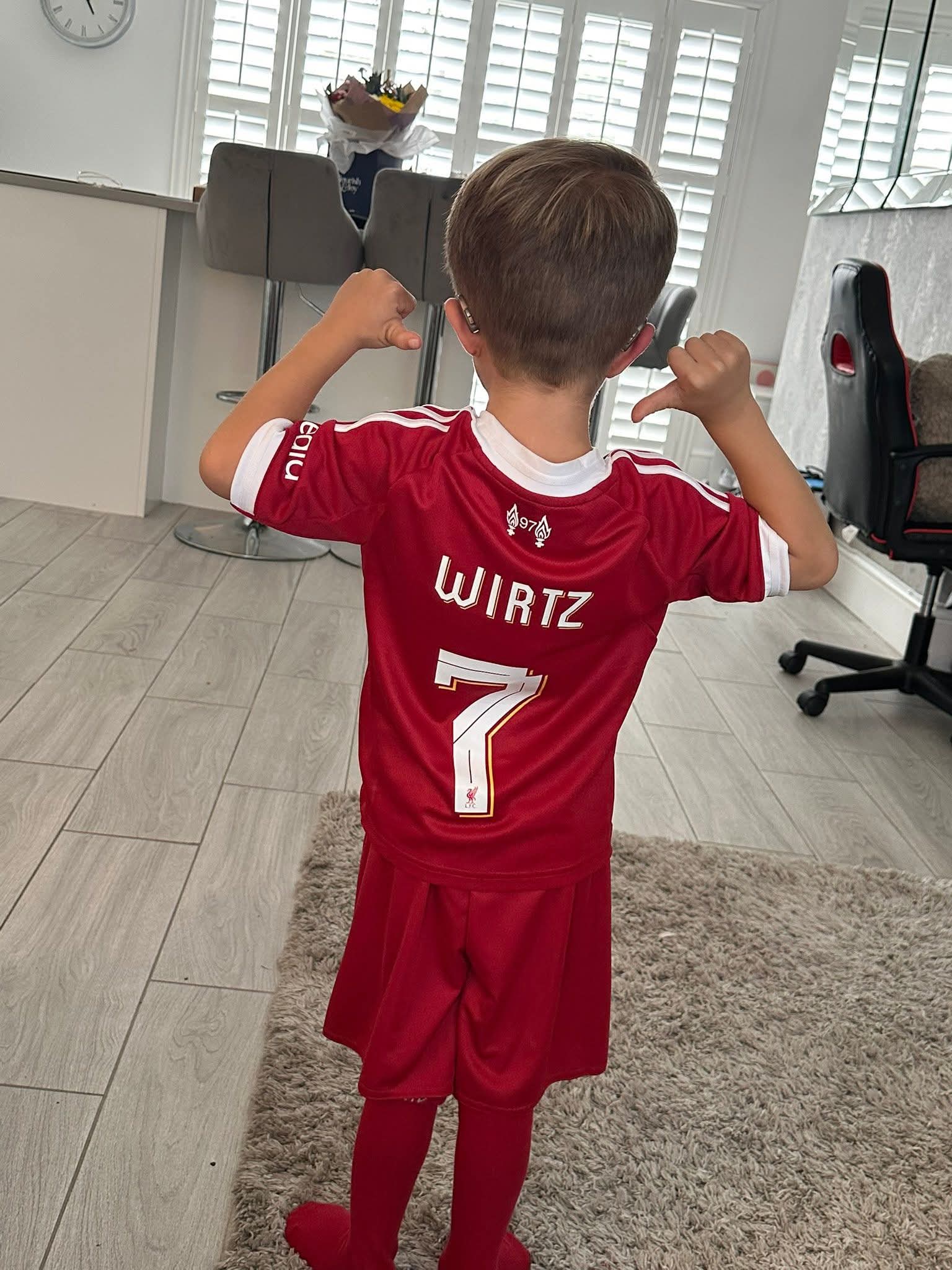 Florian Wirtz Sends a Wordless but Powerful Message to Isaac Kearney — This Boy Is Already a Legend